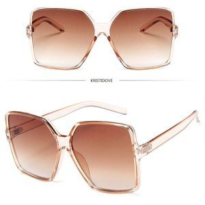 LUXE SQUARE FRAME SUNGLASSES